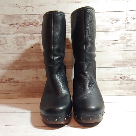 UGG Cora Lynn fold over clog boots - Picture 7 of 12